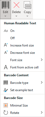 ActiveBarcode: ActiveBarcode Add-In & Microsoft® Excel®