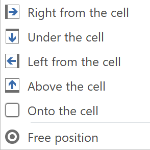 ActiveBarcode: Excel Add-In for barcodes positioning