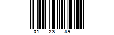 ActiveBarcode: Code 25 Interleaved Barcode