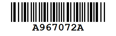 ActiveBarcode: Codabar