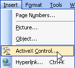 ActiveBarcode: Barcode, Access 2000, XP, 2003