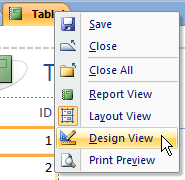 ActiveBarcode: Barcode, Access 2007