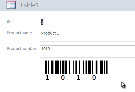 ActiveBarcode: Barcode, Access