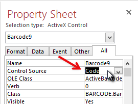 ActiveBarcode: Barcode, Access