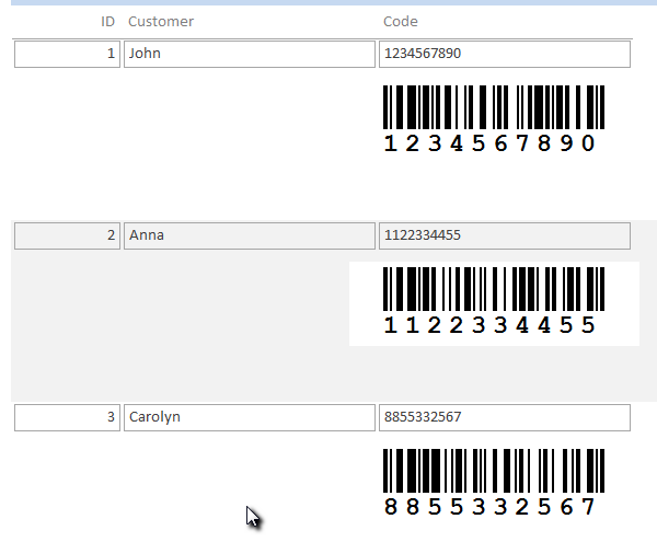 ActiveBarcode: Barcode, Access