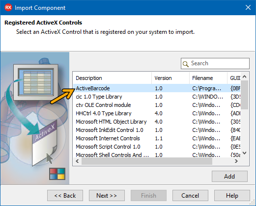 ActiveBarcode: Barcode, Delphi