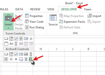 ActiveBarcode: Barcode, Excel