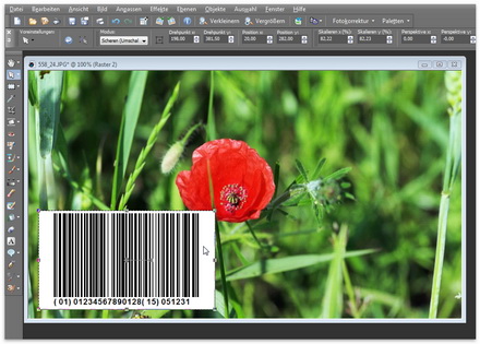 ActiveBarcode: Barcode, Image editors