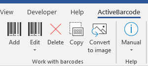 ActiveBarcode: Barcode, Word