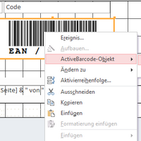 ActiveBarcode: Barcode object