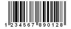 ActiveBarcode: Barcode Plain text line On